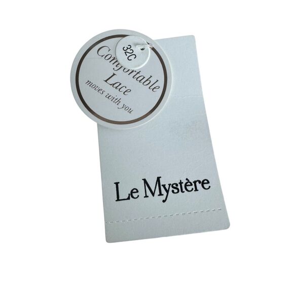 Le Mystère Portrait Underwire Stretch Lace Bra Women's Size 32C - Picture 12 of 14